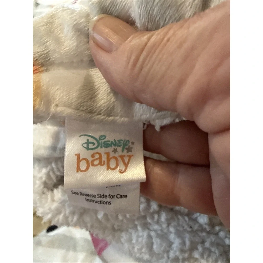 BLANKET PLUSH - DISNEY GIRLS - MINNIE GRAY STRIPED - BABY TODDLER 31